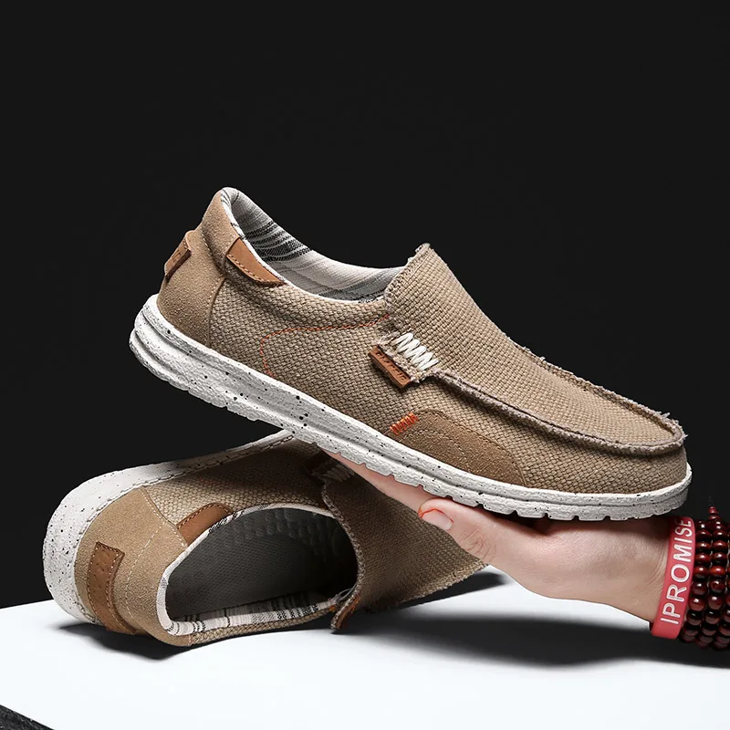 Maxime - Classic Comfort Canvas Loafers