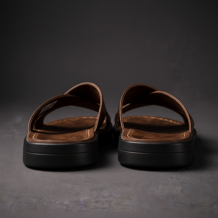 Kent - Classic Cross-Strap Comfort Sandals