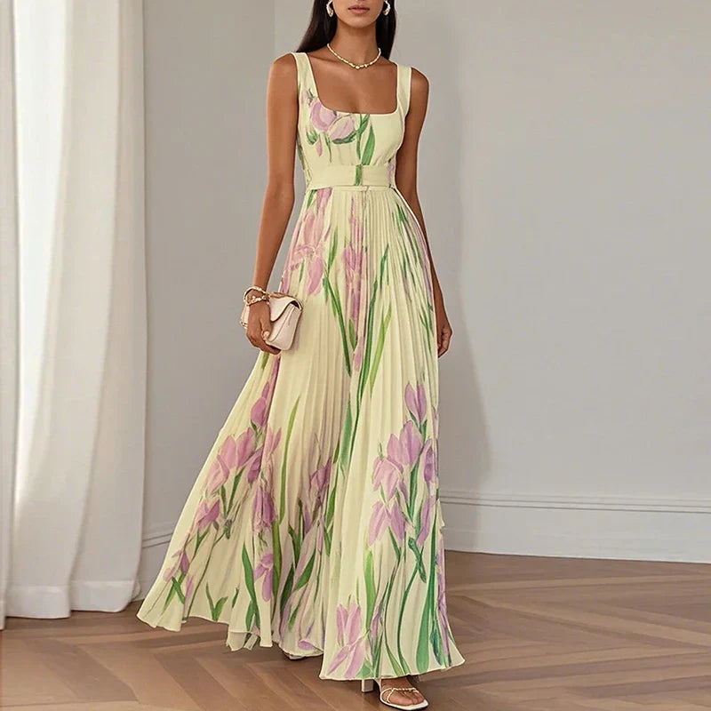 Jessy | Floral A-Line Maxi Dress