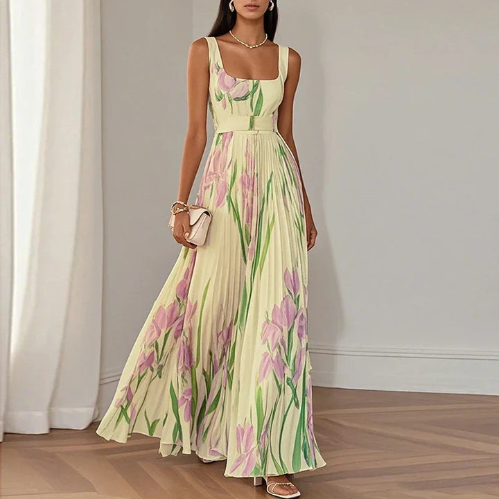 Jessy | Floral A-Line Maxi Dress