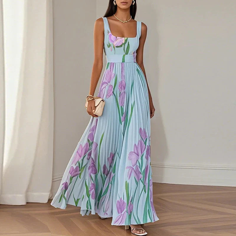 Jessy | Floral A-Line Maxi Dress