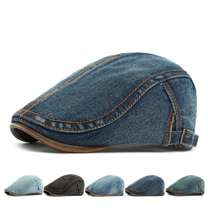Mikkel - Classic Washed Denim Cap