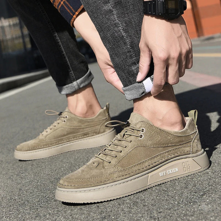 Stuart - Retro Comfort Lace-Up Shoes