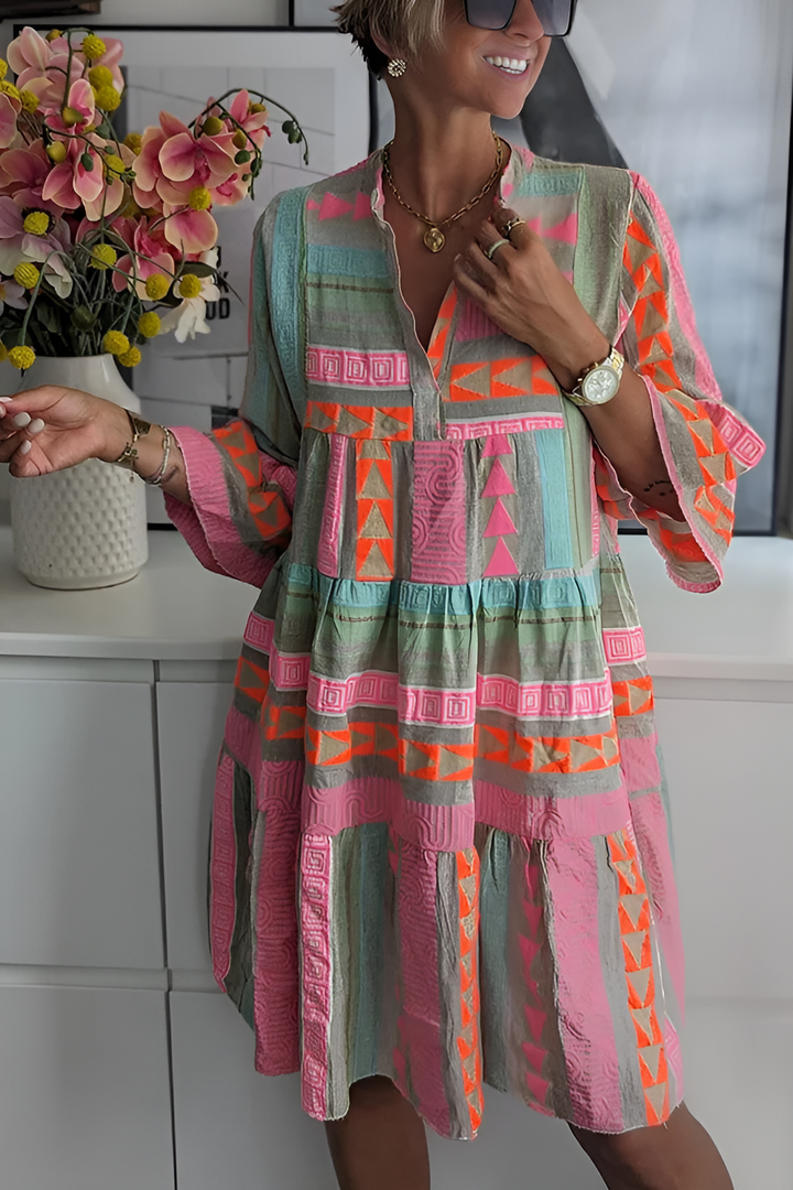 Alexia | Floral A-Line Mini Dress