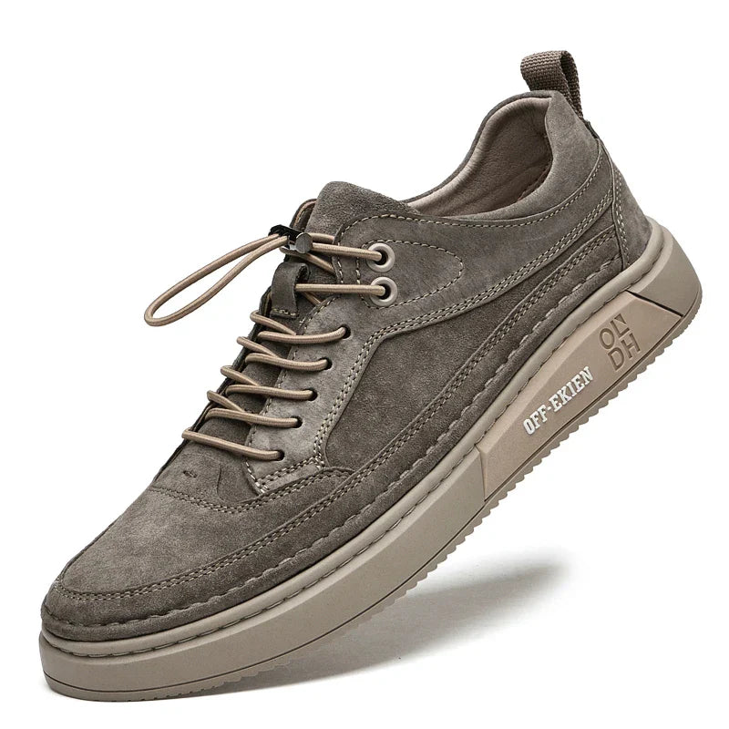 Stuart - Retro Comfort Lace-Up Shoes
