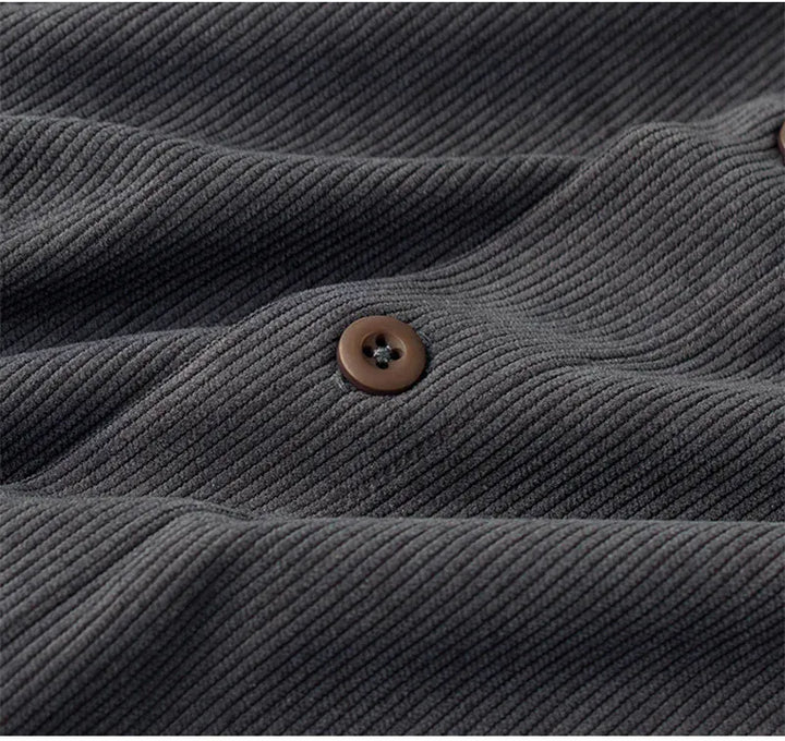 Slater - Classic Corduroy Button-Up Shirt