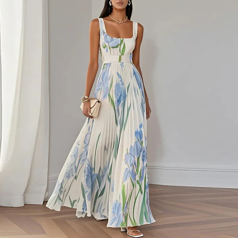 Jessy | Floral A-Line Maxi Dress