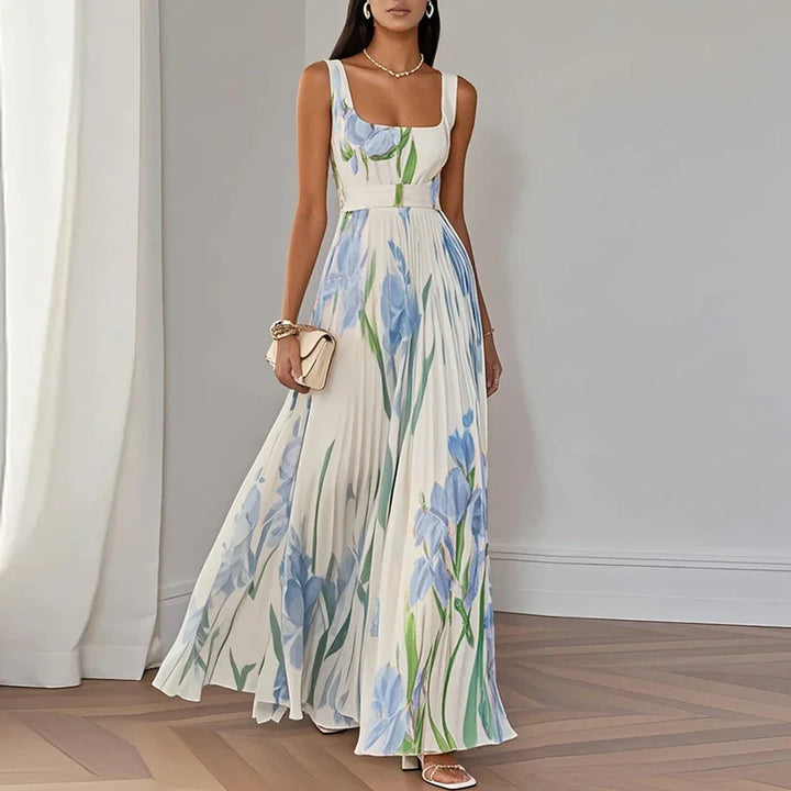 Jessy | Floral A-Line Maxi Dress