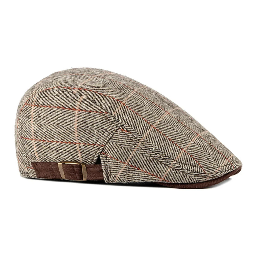 Kasper - Vintage Plaid Oxford Cap