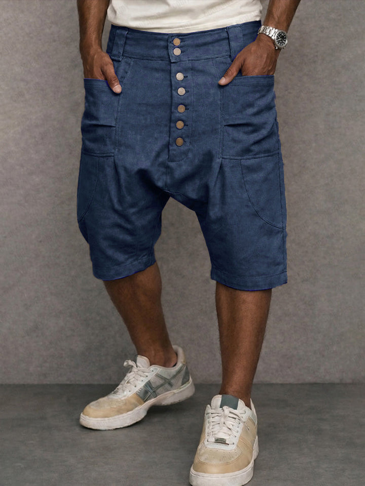 Mell - Casual Drop Crotch Shorts | By Julian & Claire Toronto