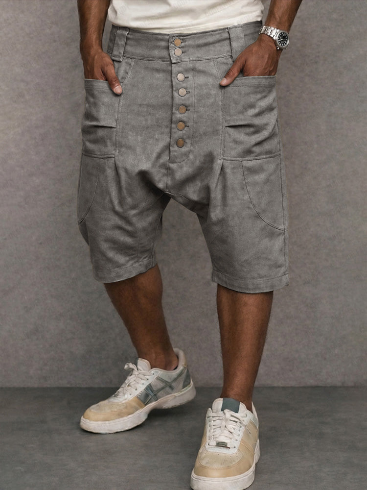 Mell - Casual Drop Crotch Shorts | By Julian & Claire Toronto