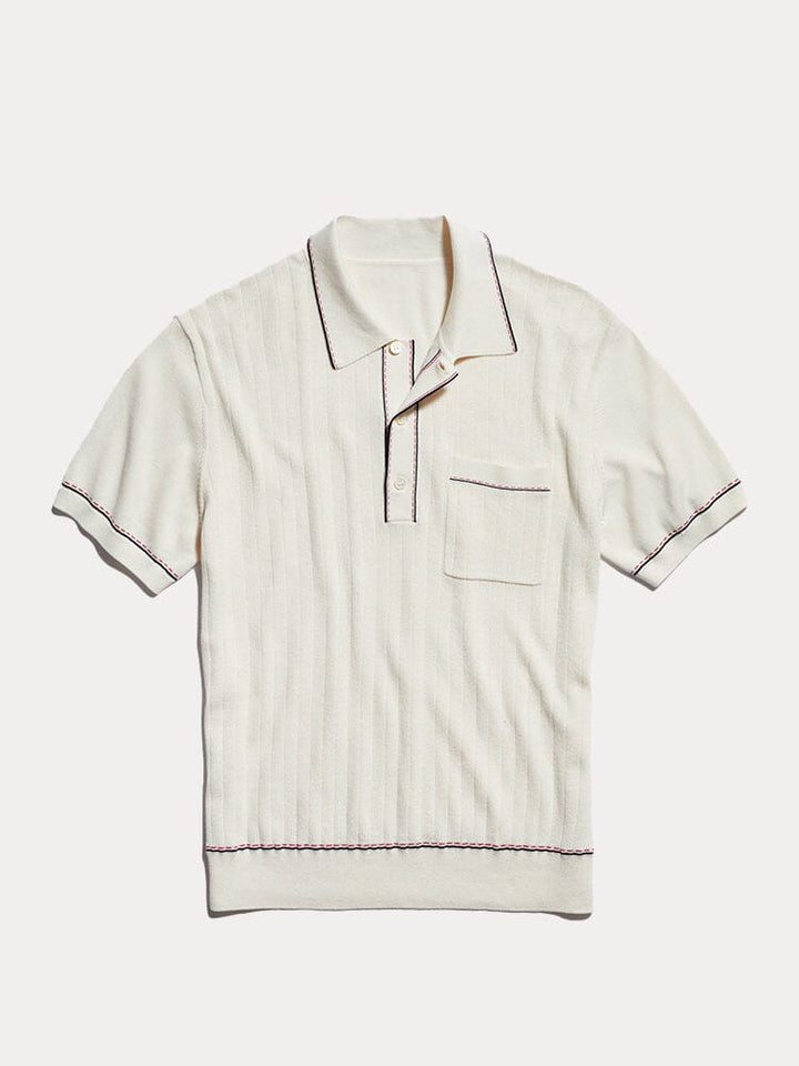 Jerry - Soft Breathable Knit Polo Shirt