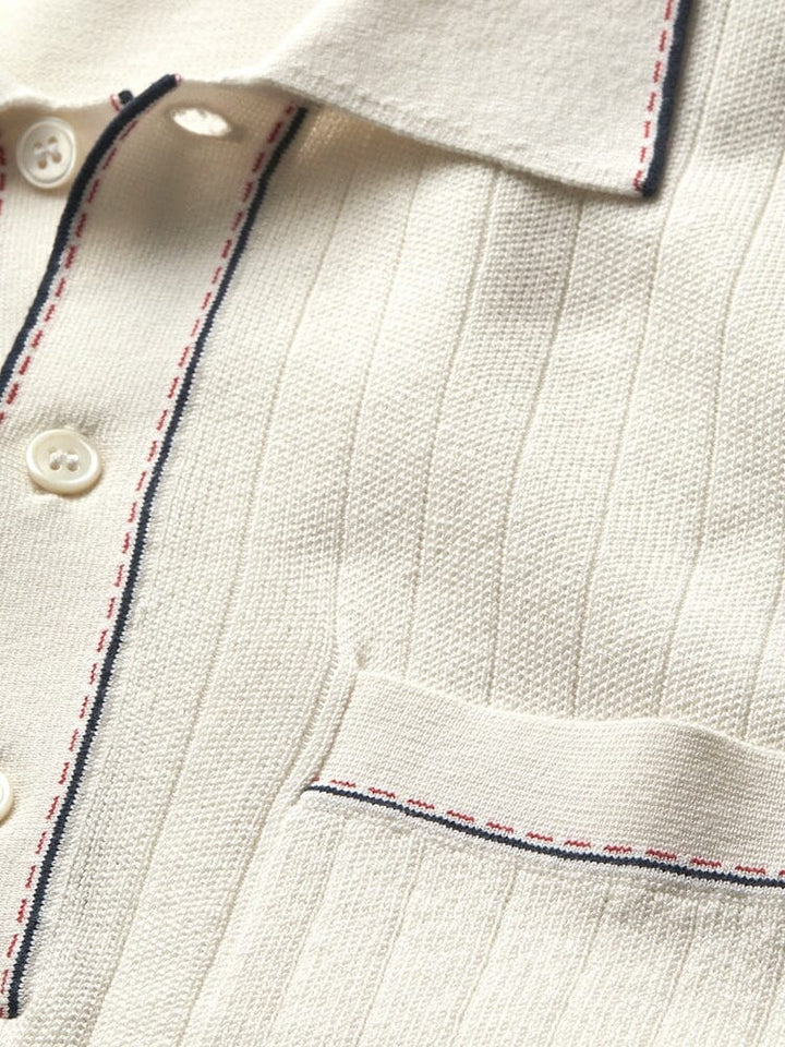 Jerry - Soft Breathable Knit Polo Shirt