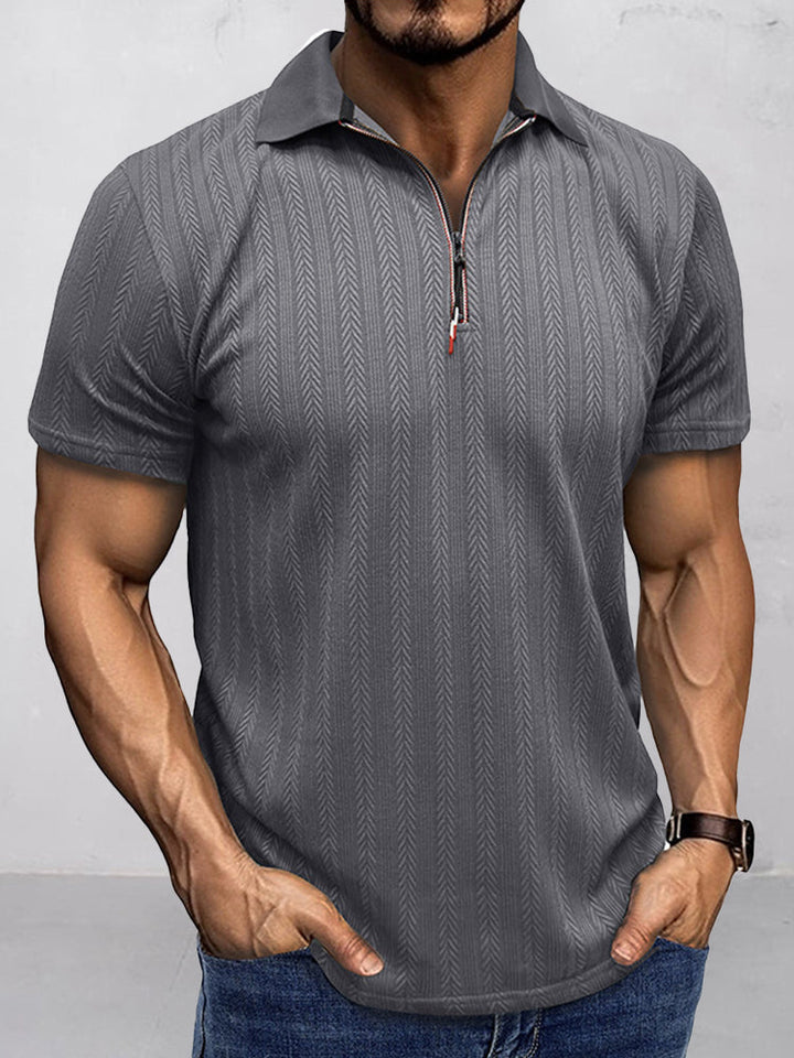Esteban - Breathable Summer Knit Polo Shirt