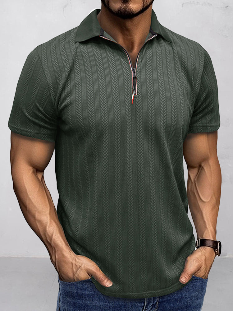 Esteban - Breathable Summer Knit Polo Shirt