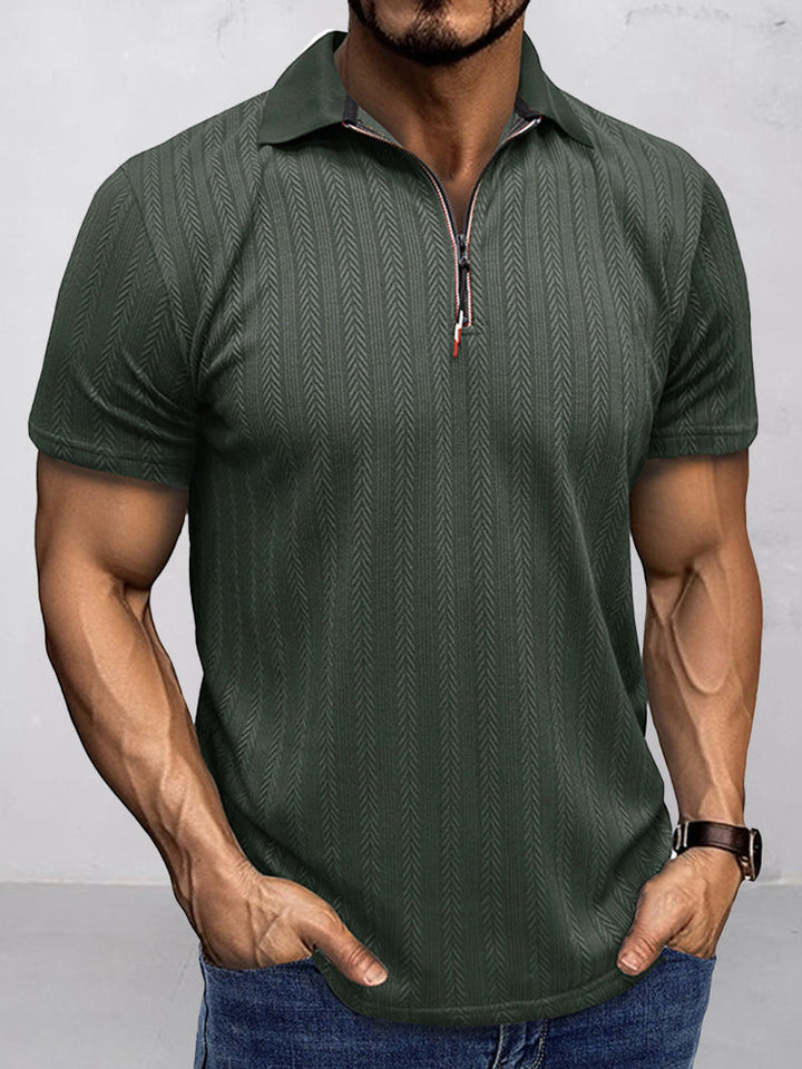 Esteban - Breathable Summer Knit Polo Shirt