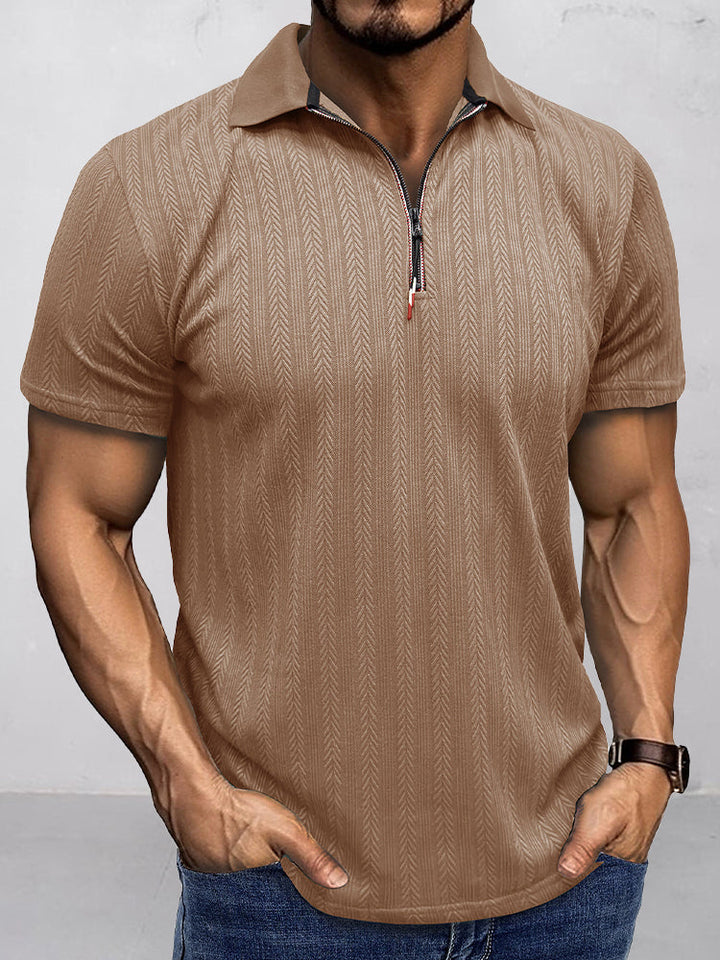 Esteban - Breathable Summer Knit Polo Shirt