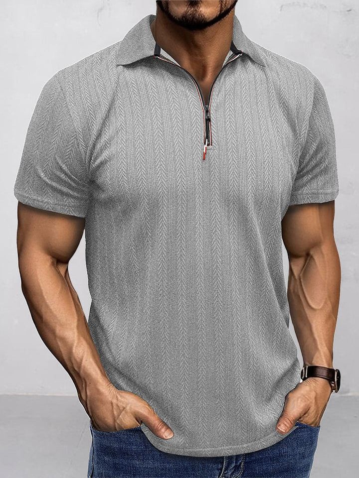 Esteban - Breathable Summer Knit Polo Shirt