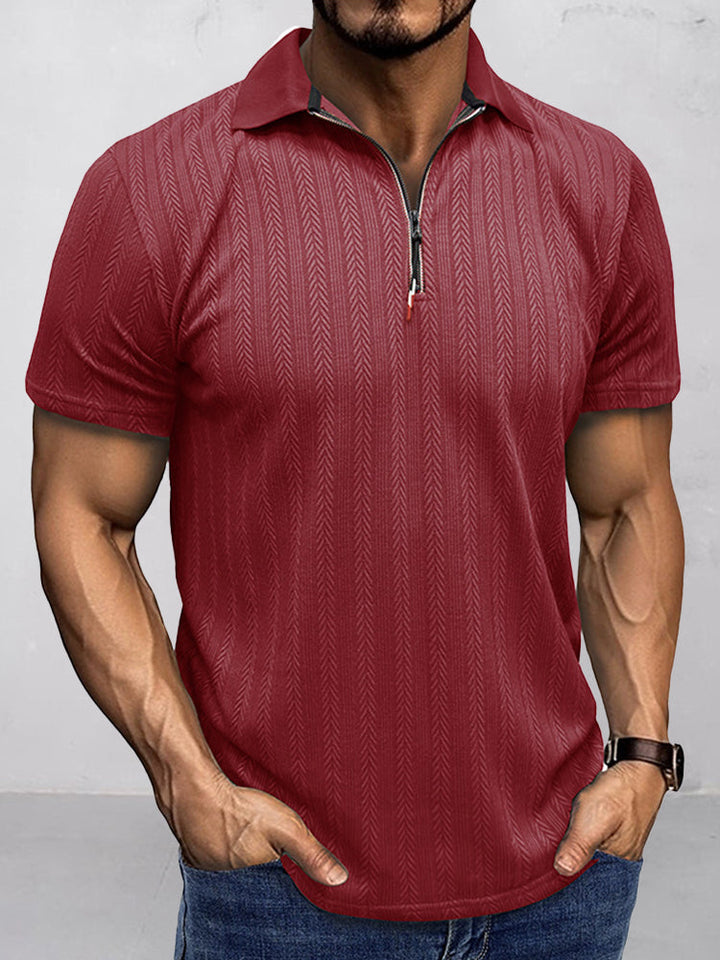 Esteban - Breathable Summer Knit Polo Shirt