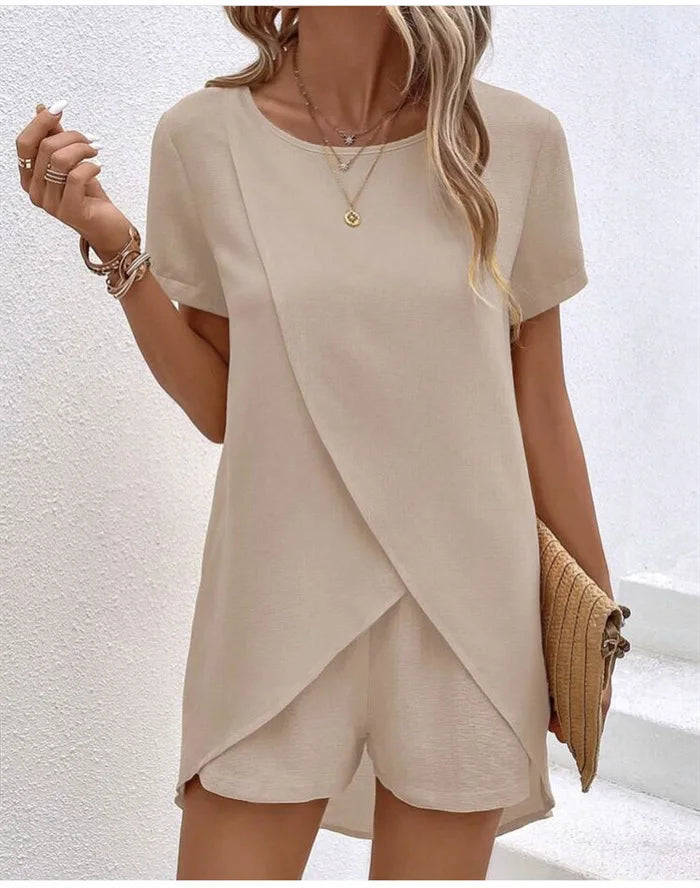 Elaine | Chic Cotton Twin Set for Any Occasion