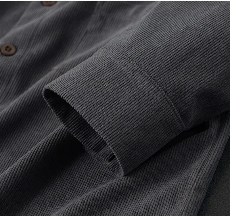 Slater - Classic Corduroy Button-Up Shirt