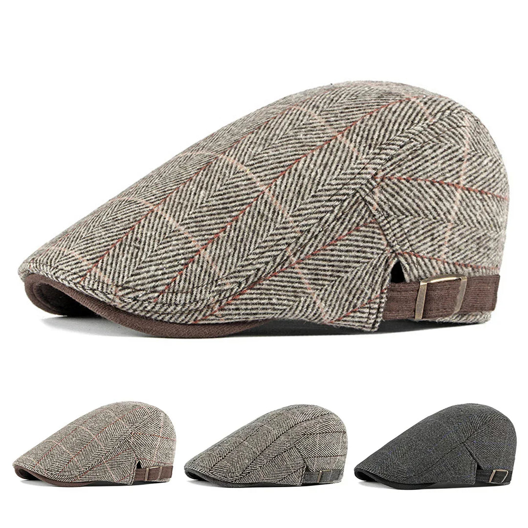 Kasper - Vintage Plaid Oxford Cap