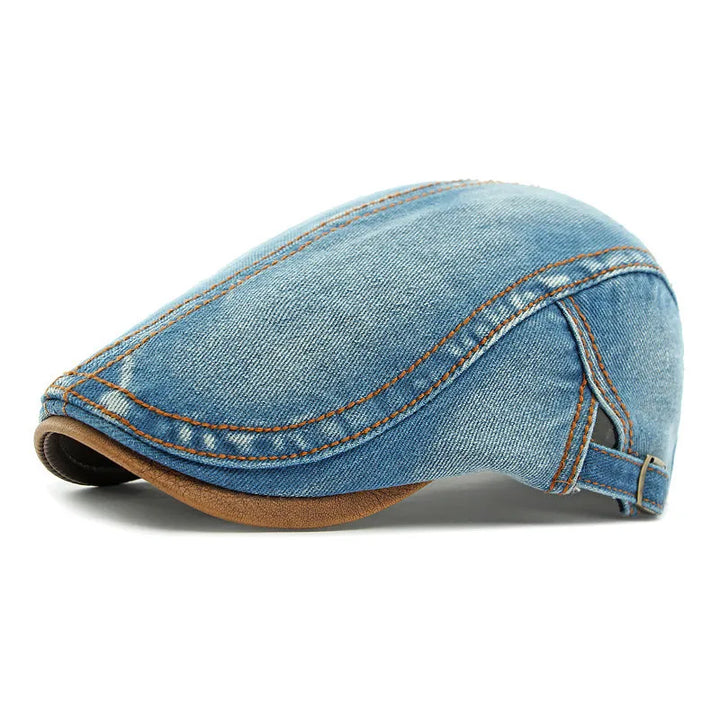 Mikkel - Classic Washed Denim Cap