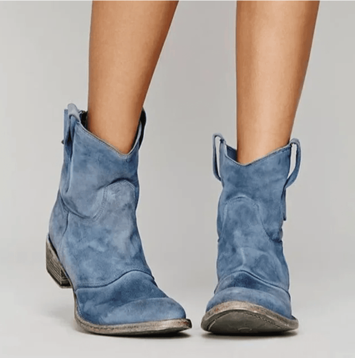 Nadia | Western-Inspired Ankle Boots