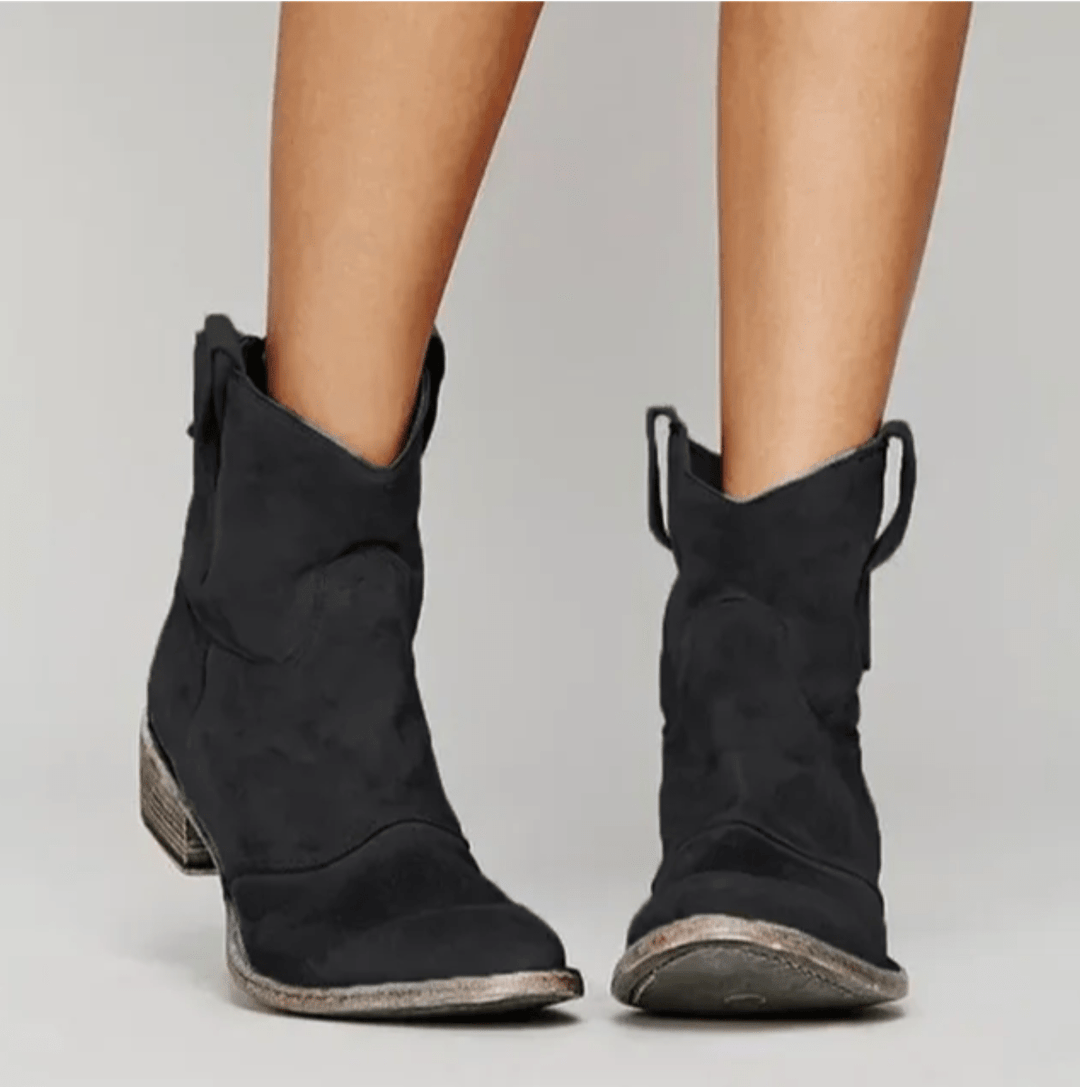 Nadia | Western-Inspired Ankle Boots