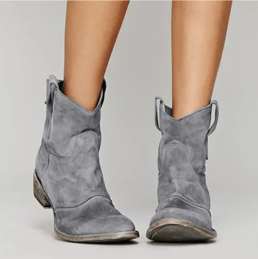 Nadia | Western-Inspired Ankle Boots