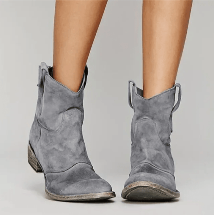 Nadia | Western-Inspired Ankle Boots