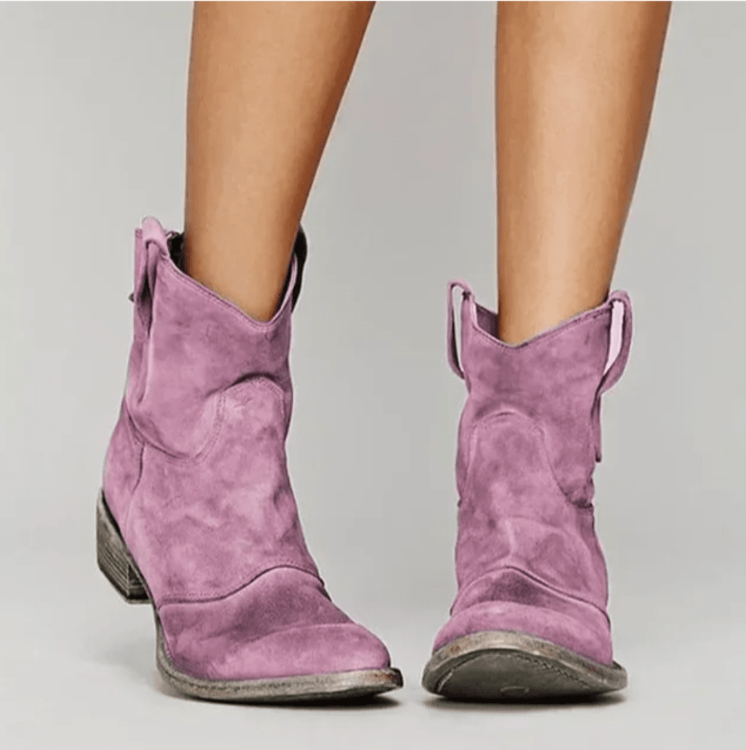 Nadia | Western-Inspired Ankle Boots