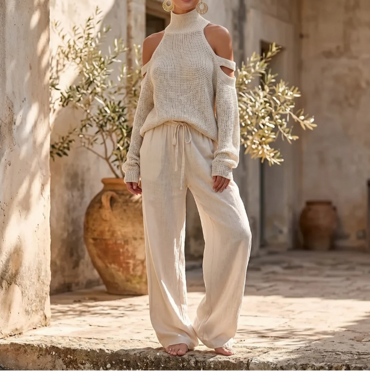Alessia | Off-Shoulder Two-Piece Set