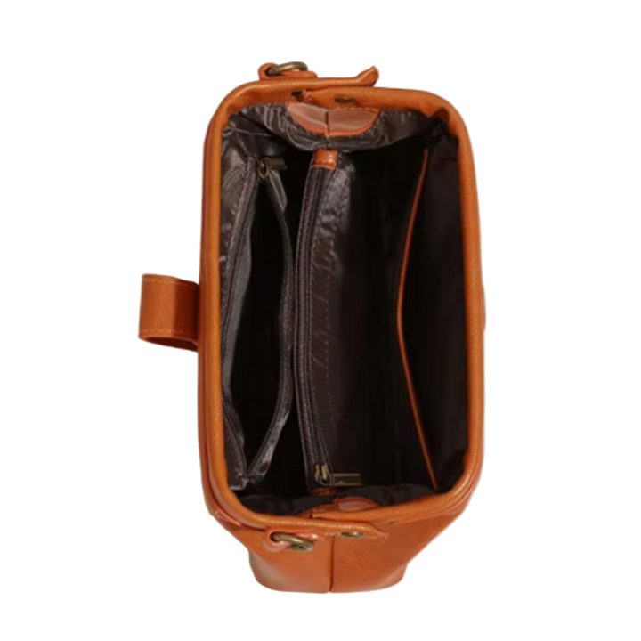 Cleo | Structured Vintage Crossbody Handbag