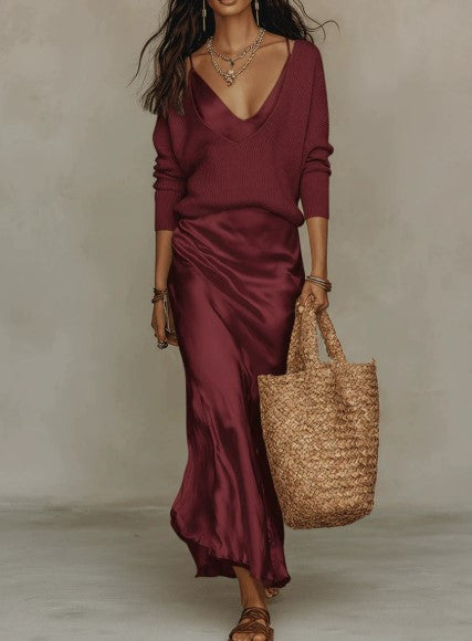 Nikita | Layered Two-Piece Dress Set