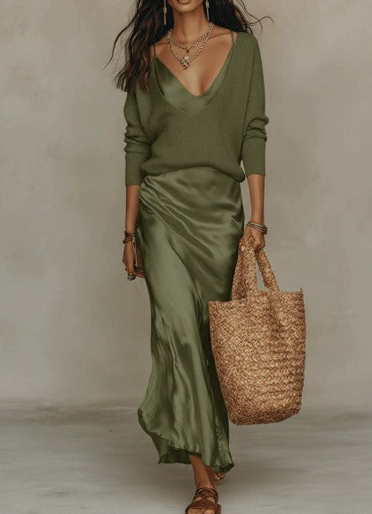 Nikita | Layered Two-Piece Dress Set
