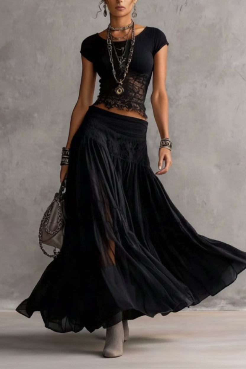 Fiona | Elegant Pleated Matching Set