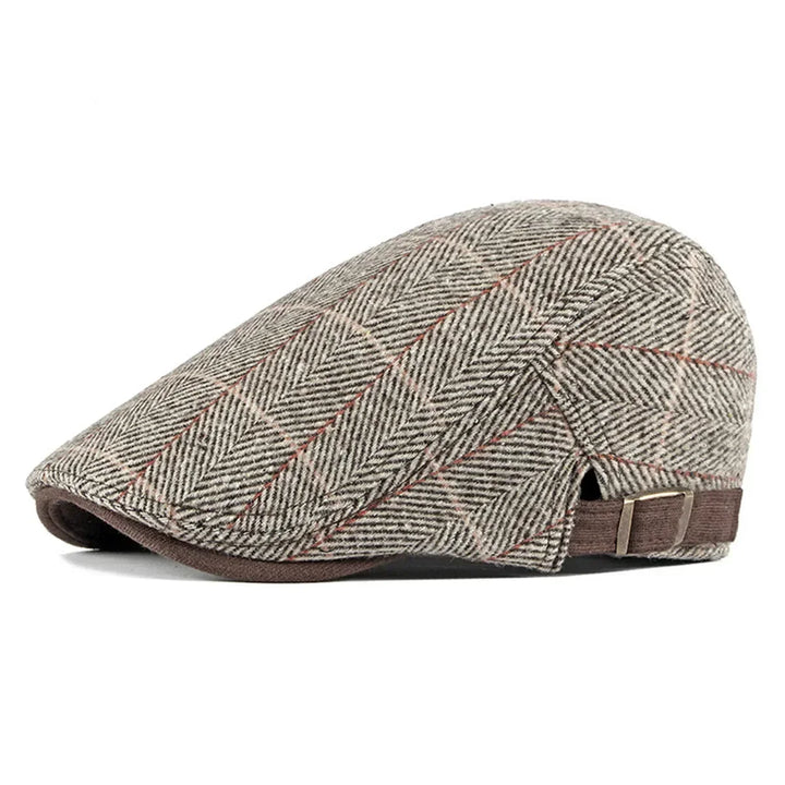 Kasper - Vintage Plaid Oxford Cap