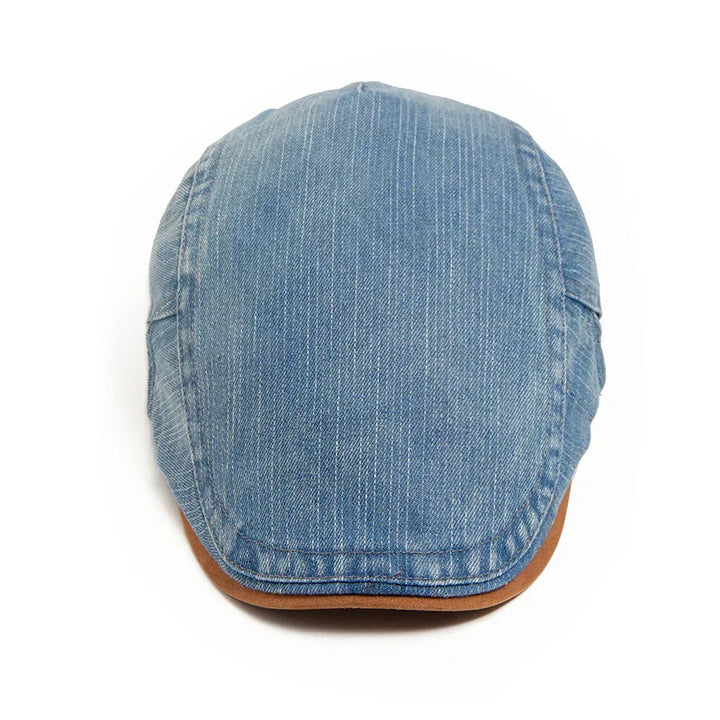 Douglas - Classic Denim Flat Cap