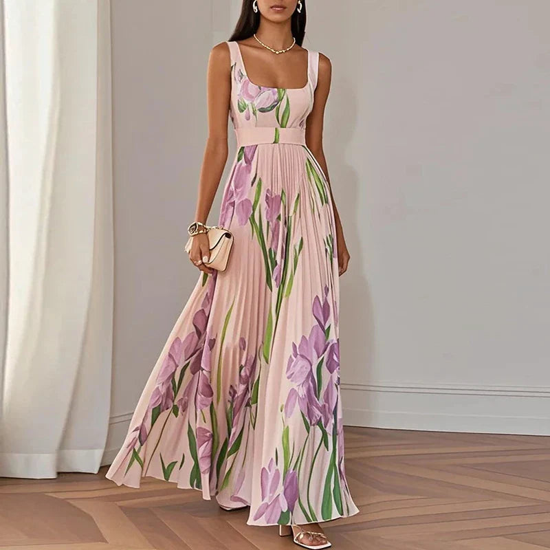 Jessy | Floral A-Line Maxi Dress