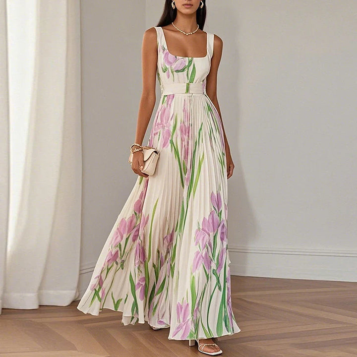 Jessy | Floral A-Line Maxi Dress