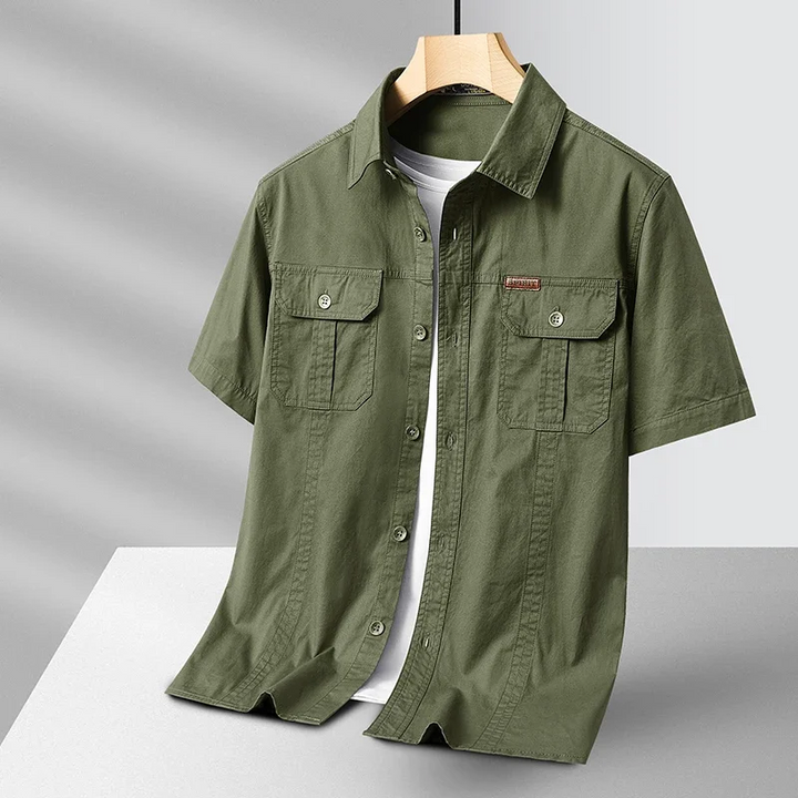 Kylian - Classic Utility Button-Up Shirt