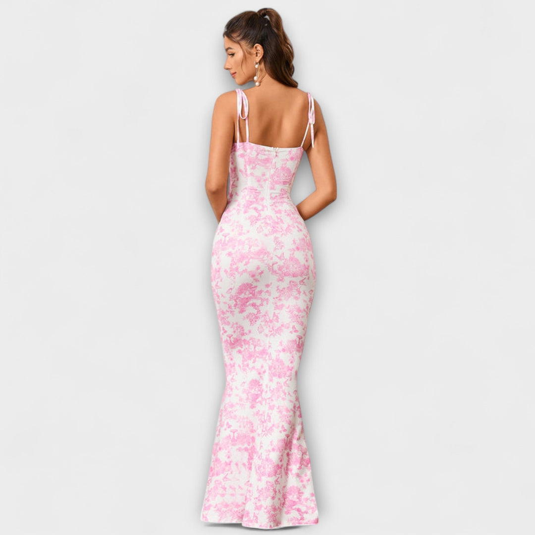 Thalia Floral Print Dress for Special Occasions