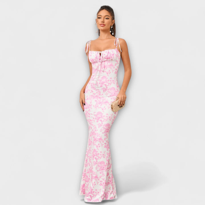 Thalia Floral Print Dress for Special Occasions