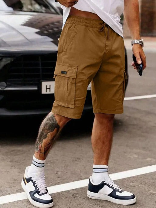 Elias -  Multi-Pocket Cargo Shorts | By Julian & Claire Toronto