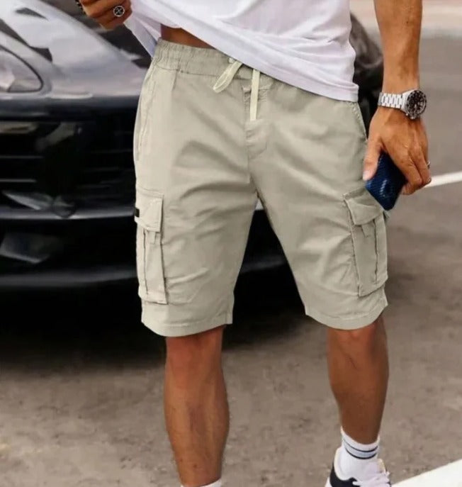 Elias -  Multi-Pocket Cargo Shorts | By Julian & Claire Toronto
