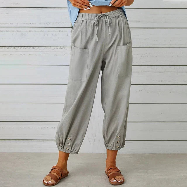Vivienne | High Rise Relaxed Pants