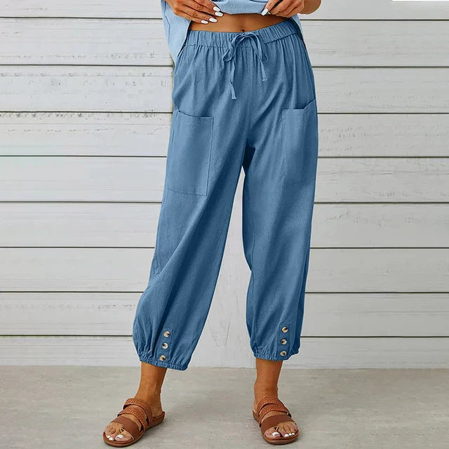 Vivienne | High Rise Relaxed Pants