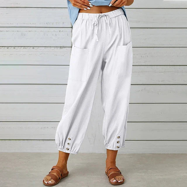 Vivienne | High Rise Relaxed Pants