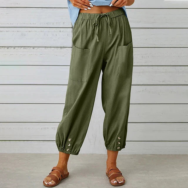 Vivienne | High Rise Relaxed Pants
